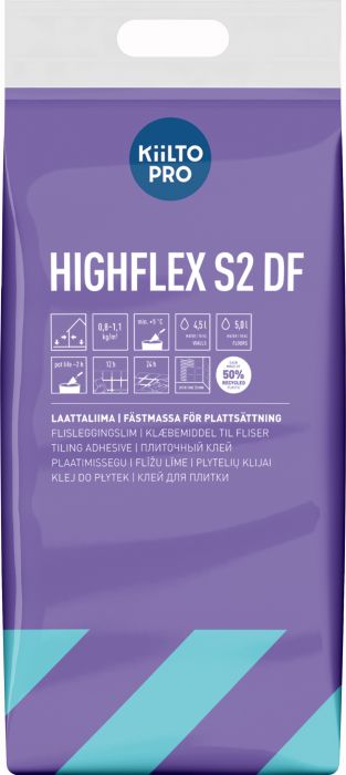 Plaadiliim Kiilto Pro Highflex S2 DF 10 kg