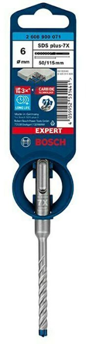 Betoonipuur Bosch Expert SDS-Plus-7X 6 x 115 mm
