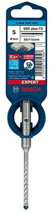 Betoonipuur Bosch Expert SDS-Plus-7X 5 x 115 mm