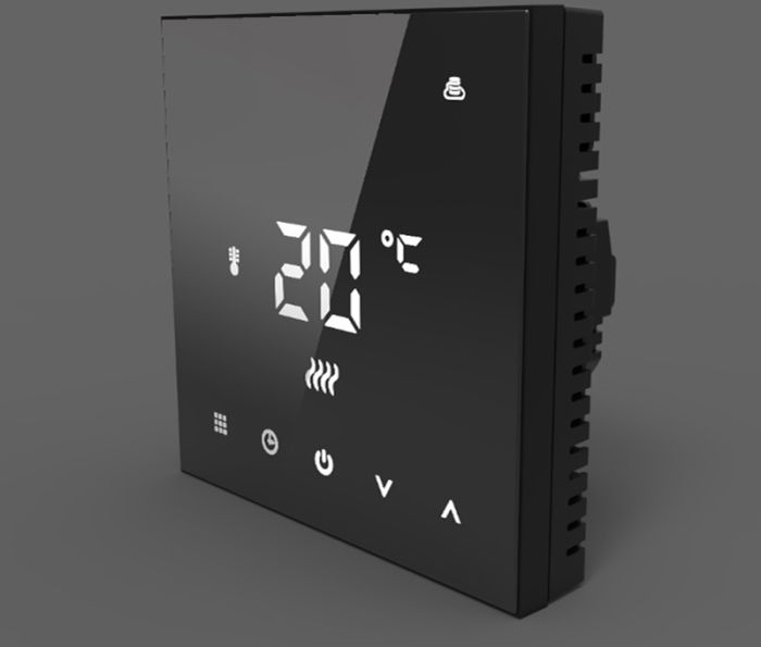 Põrandakütte termostaat Node Cube Black WIFI