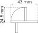 Uksestopper Habo 2897