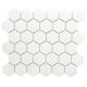 Mosaiik Hexagon valge 32,5 x 28,1 cm Matt