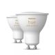 Nutilamp Philips Hue white ambiance GU10 2 tk/pk