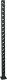 Aiapost Recal Bolmen must, eri pikkused Vahepost 176,5 cm