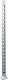 Aiapost Recal Furen hall, eri pikkused Vahepost 176,5 cm