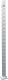 Aiapost Recal Furen hall, eri pikkused Nurgapost 176,5 cm