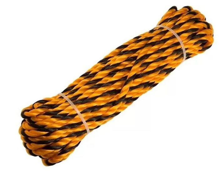 PP-köis Stabilit 10 mm 25 m oranž/must