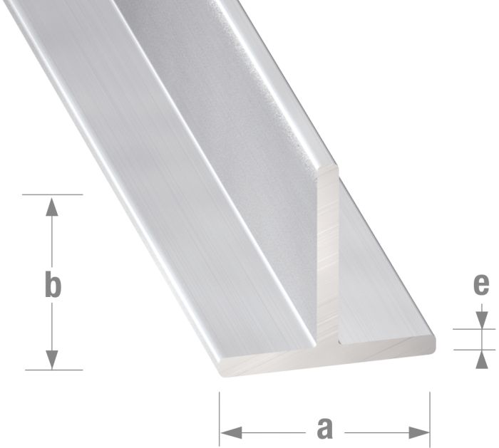 T-profiil alumiinium 15 x 15 x 1000 mm