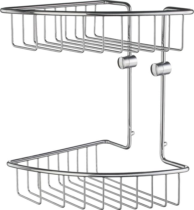 Dušikorv Smedbo Home 2-kordne kroomitud nurka HK377