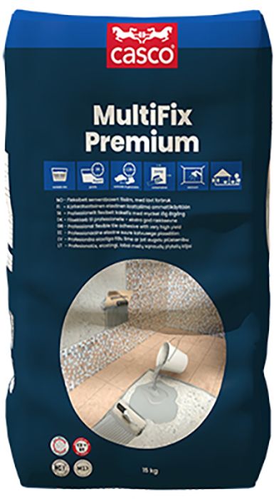 Plaatimissegu Casco Multifix Premium 15 kg