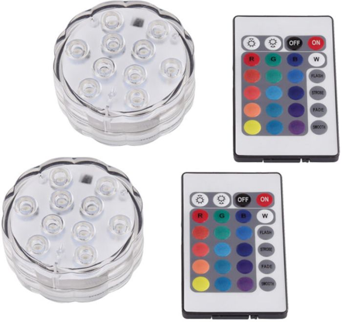 2 LED-valgustit Eglo Aqua Rainbow RGB 2 W