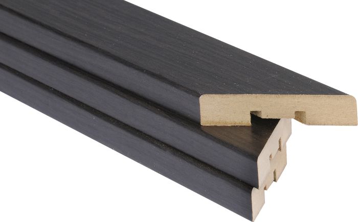 Uksepiirdeliistude komplekt MDF, wenge 12 x 42 mm