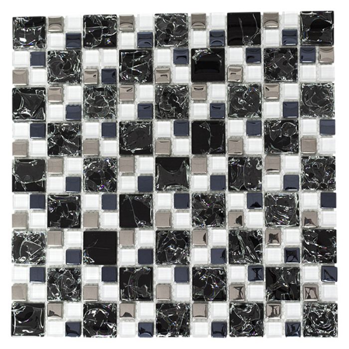 Klaasmosaiik Crystal Mix XIC K1499, 33,8 x 33,8 cm