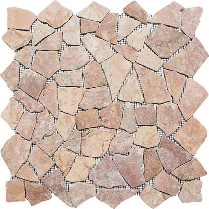 Looduskivimosaiik HuH Mosaik Bali Ciot uni punane 30,5 x 30,5 cm