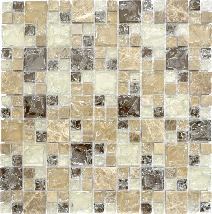 Mosaiik Crystal Mix XIC K1453 30,5 x 30,5 cm