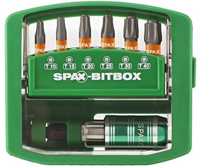 Otsikute komplekt Spax BitBox  T-star