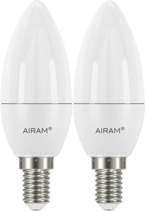 2 LED-lampi Airam Sauna C38 827 470 lm 4,7 W E14 OP