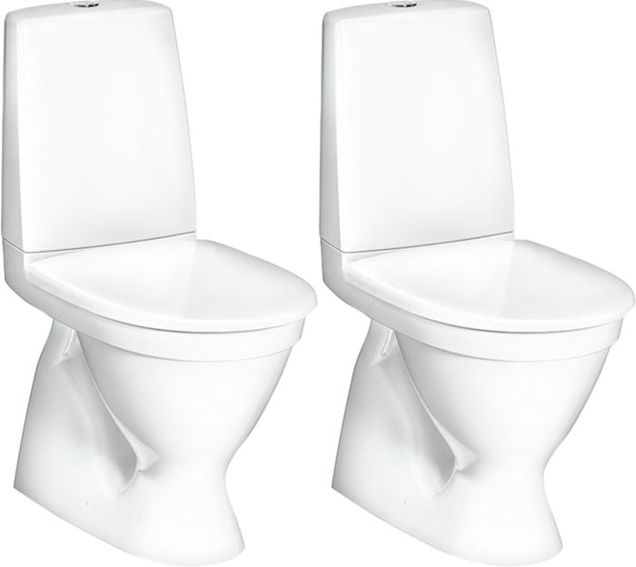 2 WC- potti Gustavsberg Skandic 1400 Hygienic Flush allajooksuga