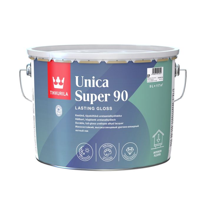 Puidulakk Tikkurila Unica Super 90 läikiv