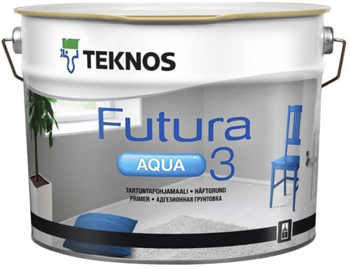 Kruntvärv Teknos Futura Aqua 3 10 l