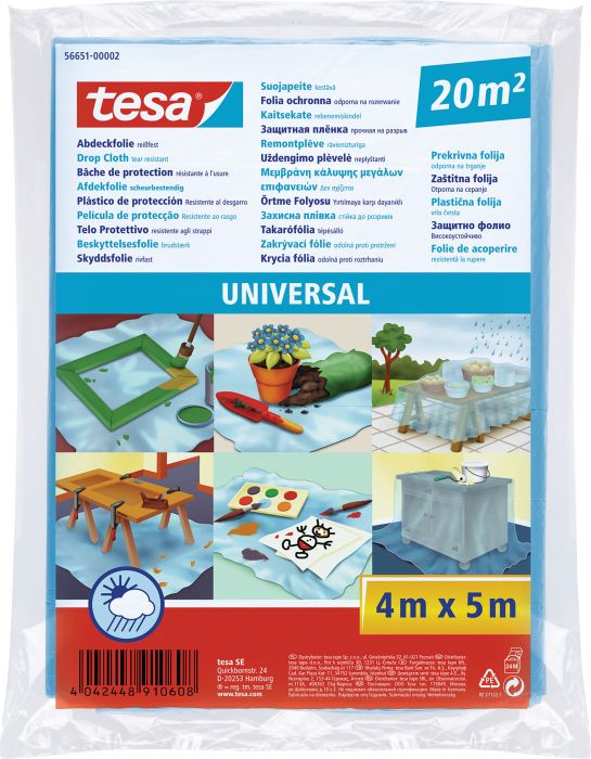 Kaitsekile tesa® Universal 4 x 5 m