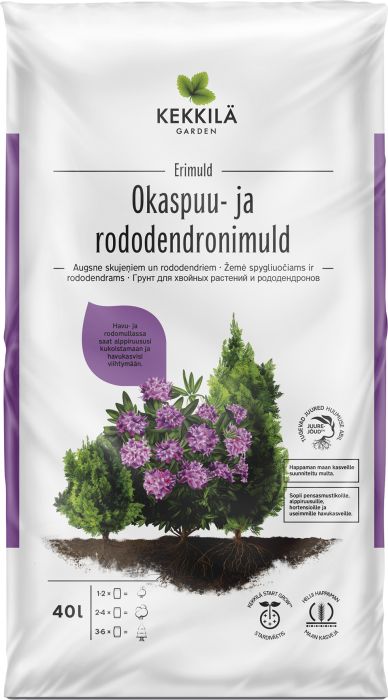 Okaspuu- ja Rododenronimuld Kekkilä 40 l