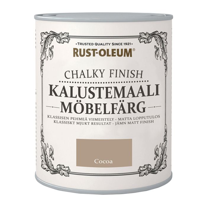 Mööblivärv Rust-Oleum  Chalky Finish, Cocoa 750 ml