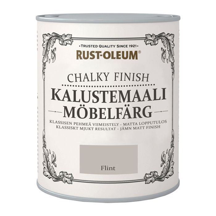 Mööblivärv Rust-Oleum Chalky Finish Flint 125 ml