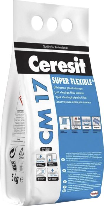 Plaatimissegu Super Flexible CM 17 5 kg