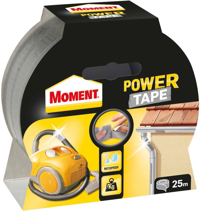 Universaalteip Moment Power Tape 25 m hõbedane