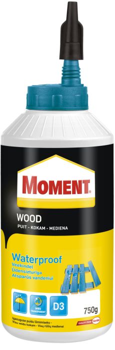 Veekindel puiduliim Moment Wood Waterproof 750 g