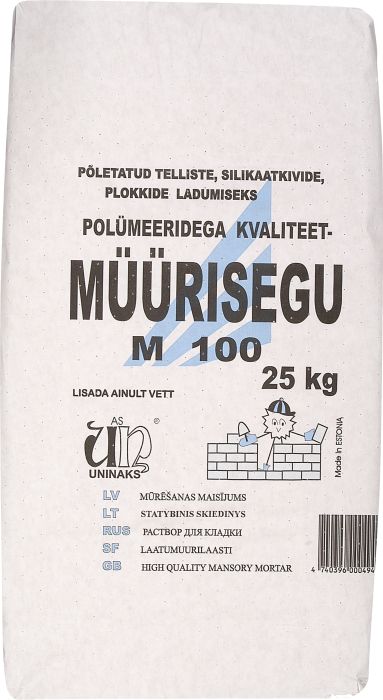 Müürisegu Uninaks M100 25 kg