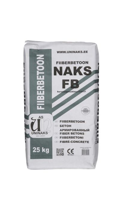 Fiiberbetoon Uninaks Naks FB 25 kg