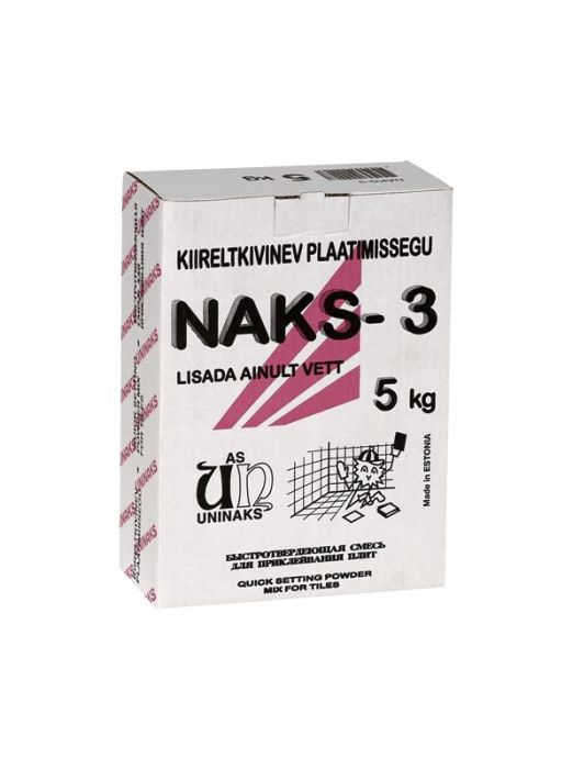 Plaatimissegu Naks-3 5 kg