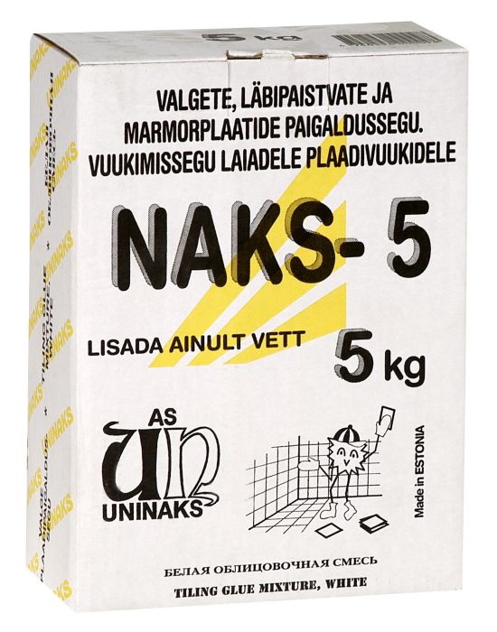 Plaadisegu Naks-5 valge 5 kg