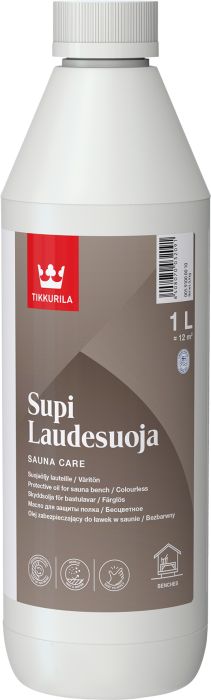 Saunalava kaitseõli Tikkurila Supi Laudesuoja 1 l