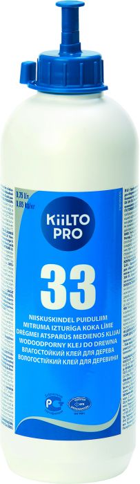 Niiskuskindel puiduliim Kiilto Pro 33 0,75 l