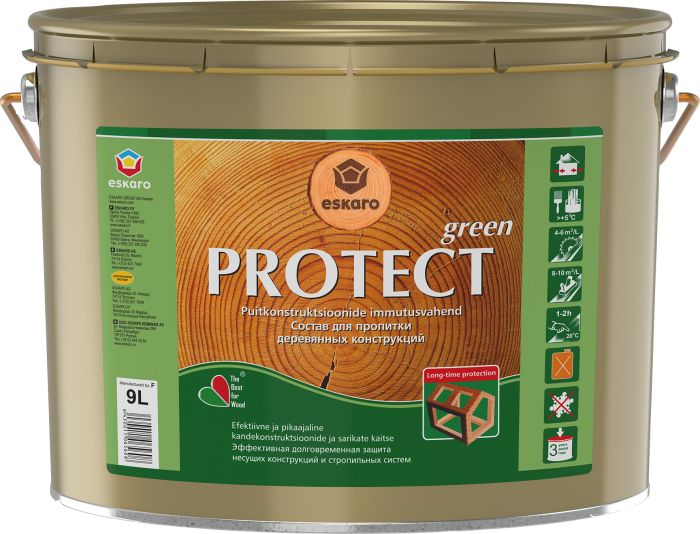 Süvaimmutusvahend Eskaro Protect Green 9 l