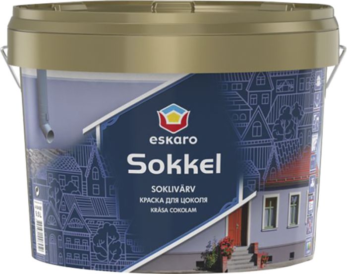 Soklivärv Sokkel 9,5 l