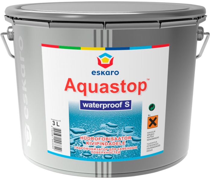 Hüdrofobisaator Eskaro Aquastop waterproof S  3 l