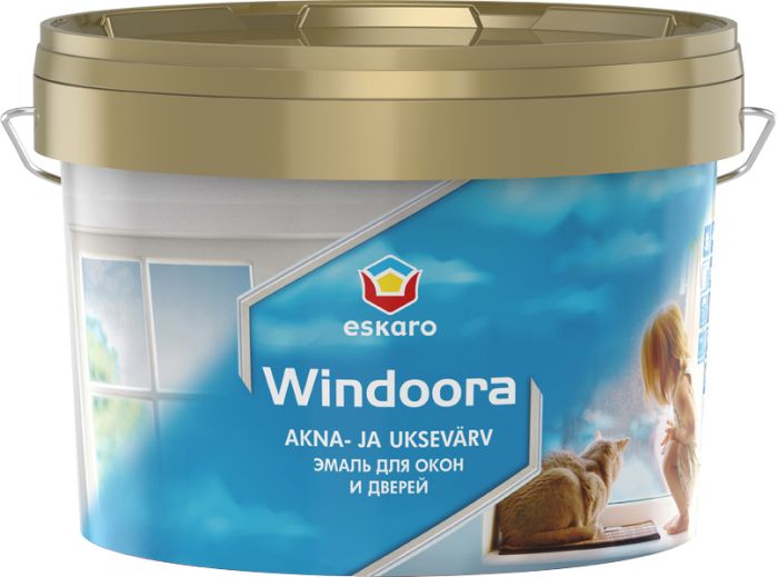 Akna- ja uksevärv Eskaro Windoora 2,7 l