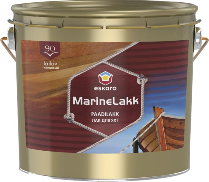 Paadilakk Eskaro MarineLakk 90 läikiv 2,4 l