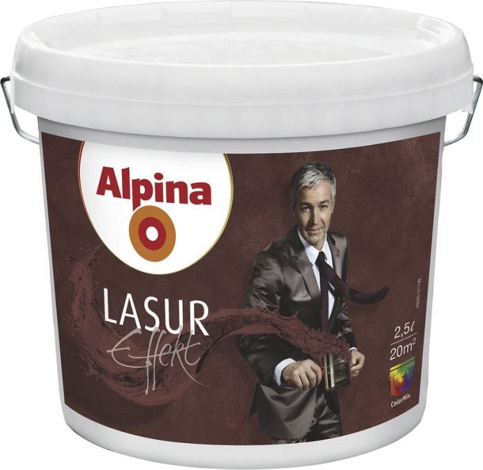 Lasuurvärv Alpina Lasur Effekt 2,5 l