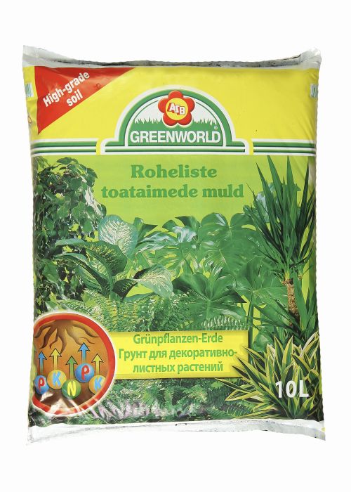 Roheliste toataimede muld 10 l