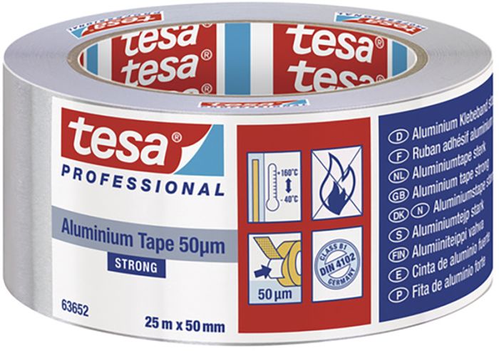 Alumiiniumteip tesa® Professional 25 m x 50 mm