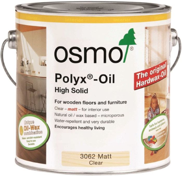 Õlivaha Osmo POLYX® originaal 3062 Matt Clear 2,5 l