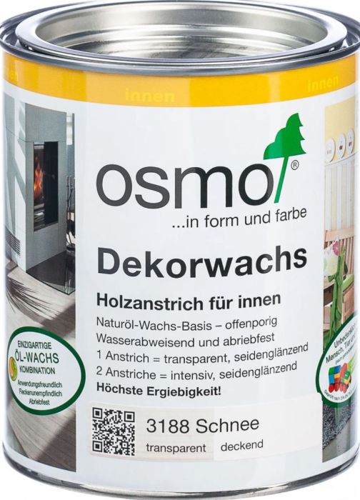 Tooniv õlivaha Osmo kattev 3188 Snow 0,75 l