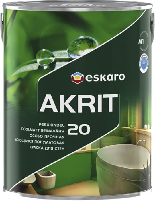 Seinavärv Eskaro Akrit 20 TR Ainult toonimiseks 2,7 l