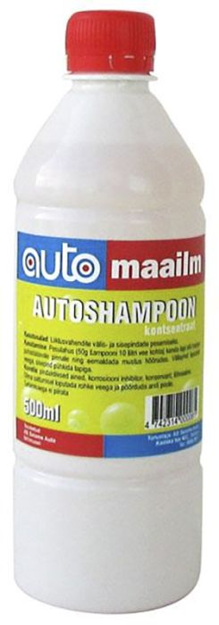 Autošampoon 0,5 l