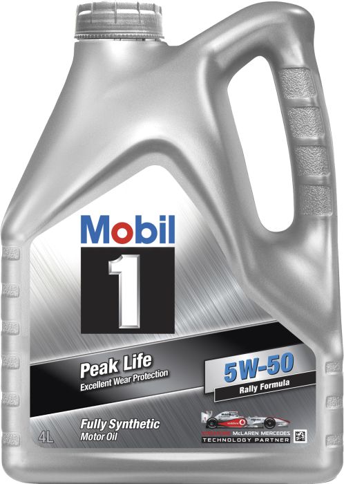 Mootoriõli Mobil 1 Peak Life 5W-50 4 L, täissünteetiline